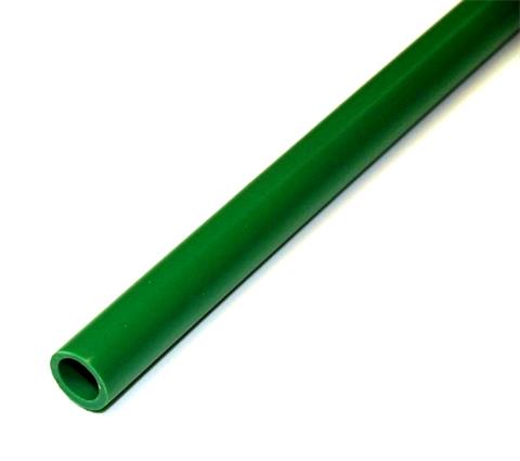 12/10mm mikrotrubička so silikónovým povlakom vo vnútri - zelená