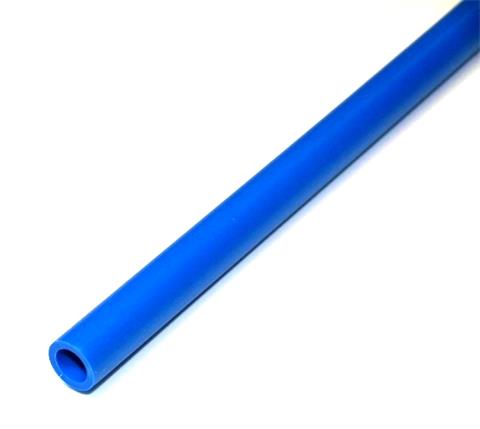 7/4mm mikrotrubička so silikónovým povlakom vo vnútri - modrá