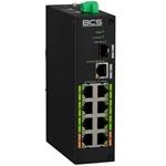 BCS-B-SP08G-2SFP, PoE switch 8x LAN (8x PoE), 2x SFP 802.3af/at 96W