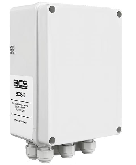 BCS-S Rozvádzač na stenu, 150x110x70 mm, šedý, IP56