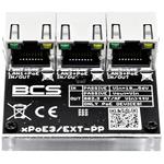 BCS-XPOE3/EXT-PP, PoE switch 3x LAN (PoE in/out passive)
