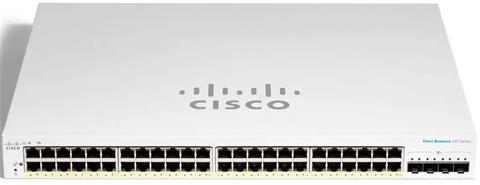 Cisco CBS220-48T-4G-EU, CBS220 Switch Smart 48x GLAN, 4x SFP