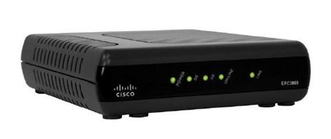 Cisco EPC3000, Káblovy modem, Euro-DOCSIS 3.0, 1x ETH, 1x USB