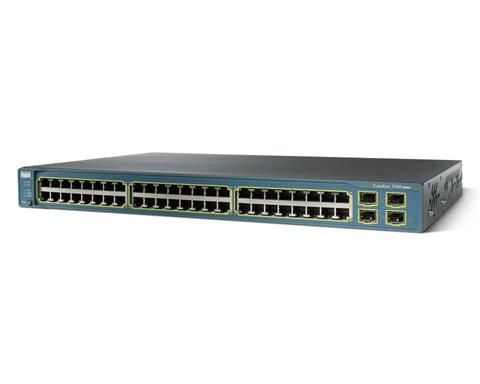 Cisco WS-C3560G-48TS-S, switch, Catalyst 48x GLAN, 4x SFP