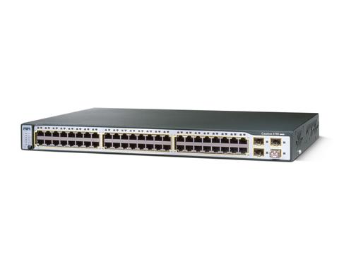 Cisco WS-C3750-48TS-S, switch Catalyst, 48x LAN, 4x SFP