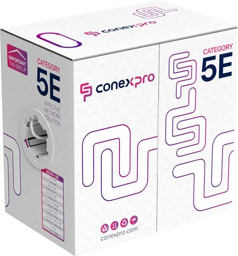 Conexpro (305m) kábel CATE, UTP, CCA, LSOH