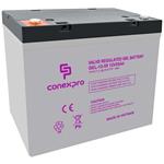 Conexpro Gélová batéria 12V 55Ah, M6, životnosť 10-12 rokov, Deep cycle