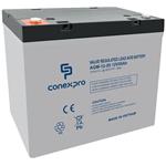 Conexpro Olovená batéria 12V 55Ah, AGM, M6, životnosť 10 rokov