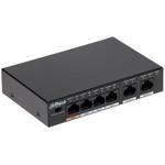 DAHUA PFS3006-4ET-60-V2, PoE switch  4x LAN (PoE 250m), 2x LAN, 60W