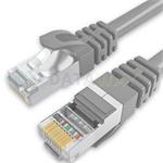 DATAWAY patch kábel CAT5E, FTP PVC, 10m, šedý