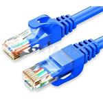 DATAWAY patch kábel CAT5E, UTP PVC, 0.25m, modrý