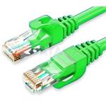 DATAWAY patch kábel CAT5E, UTP PVC, 0.25m, zelený
