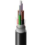 FIBRAIN BDC-CIP, Optický kábel, hybridný, 24-vlákno, 9/125, G.657A1, 2T12F, 2x1.5mm2 Cu, tube 2.2mm, 2700N