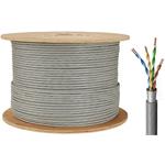 FIBRAIN XE100.113, kábel CAT5E, FTP, PVC, AWG24, 0.50mm, 200MHz, Eca, 1000m/cievka