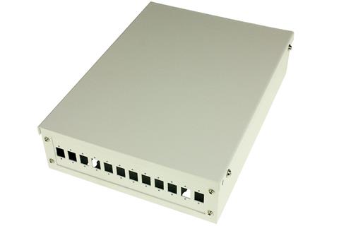 FTTx box C12S, 12-port, vnútorný, pre 12-zvarov, desktop