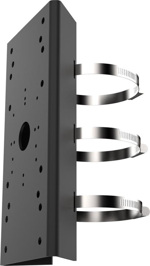 HIKVISION DS-1275ZJ-SUS(Black), Držiak na stĺp pre kamery (67-127mm)
