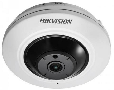 HIKVISION DS-2CD2955FWD-I (1.05mm), IP kamera, Fisheye, 5MP, 2560x1920, IR 8m, PoE, IP67, H.265+
