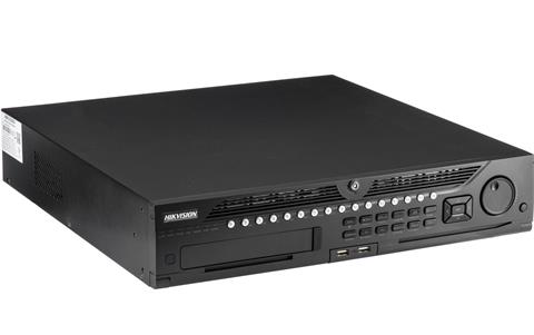 HIKVISION DS-9664NI-I8, 4K videozáznamník, NVR, 64x IP, max. 12MP, ONVIF, H.265, 8x HDD SATA