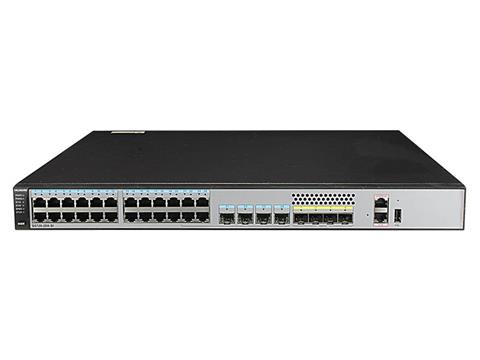 HUAWEI switch S5720S-28X-SI-AC, 24x Ethernet 10/100/1,000 ports, 4x 10 Gig SFP+, AC