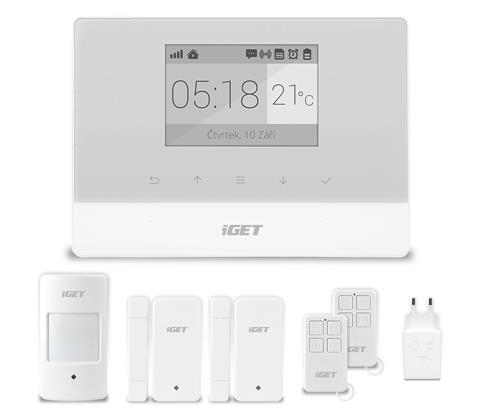 iGET SECURITY M3, Domový alarm bezdrôtový, GSM