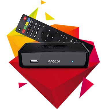INFOMIR MAG254 IPTV set-top box