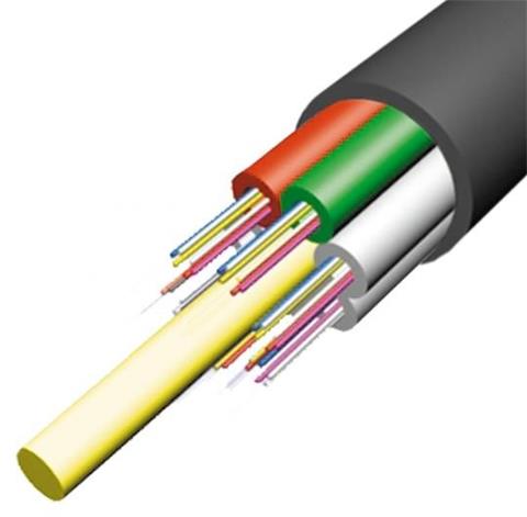 KDP Z019, optický kábel, SM, 24-vlákno, 9/125, G657A1, 5.2mm, PE, MLT, UltraFiber Corning