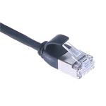 Masterlan Patch kábel, CAT6A, U/FTP, extra slim, 0.50m šedý