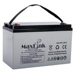 MaxLink Olovená batéria 12V 100Ah, GEL, M8