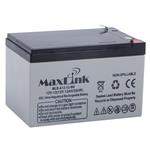 MaxLink Olovená batéria 12V 12Ah, AGM, Faston 6,3mm