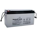 MaxLink Olovená batéria 12V 150Ah, GEL, M8