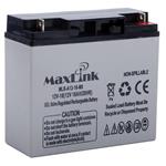 MaxLink Olovená batéria 12V 18Ah, GEL, konektor F