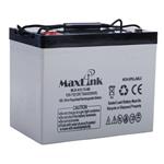 MaxLink Olovená batéria 12V 75Ah, GEL, M8