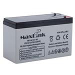 MaxLink Olovená batéria 12V 9Ah, AGM, Faston 6,3mm