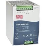 MeanWell SDR-480P-48, Impulzný napájací zdroj 48V, 10A, 480W, na DIN lištu