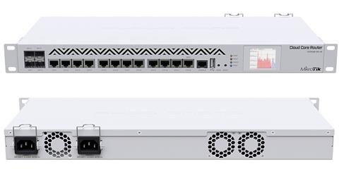 MikroTik CCR1036-12G-4S-EM, 12x GLAN, 4x SFP, Dual PSU, rackmount