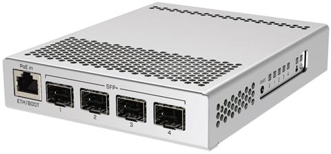 MikroTik CRS305-1G-4S+IN, Switch, 1x GLAN, 4x SFP+