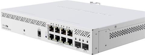 MikroTik CSS610-8P-2S+IN, switch 8x GLAN, 2x SFP+, PoE 802.3af/at