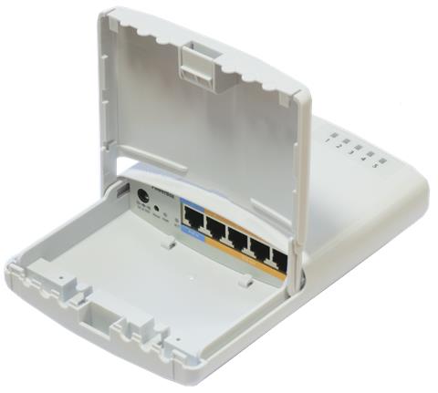 MikroTik PowerBox, RB750P-PBr2, 5x LAN