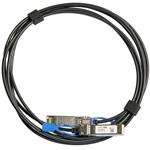 MikroTik XS+DA0001, SFP28 prepojovací DAC kábel, SM, 1/10/25G, 1m
