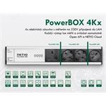 NETIO PowerBOX 4KE, 4x 230V, 1x LAN, web