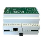 NETIO PowerDIN 4PZ, dvojitý elektromer 230V/16A, LAN, WiFi, web, Open API, DIN