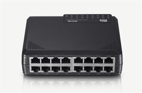 NETIS ST3116P 16-portový switch 10/100 Mbps