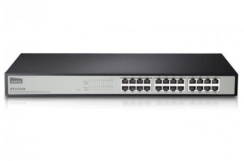 NETIS ST3124G 24-portový switch Rack 19", 10/100/1000 Mbps
