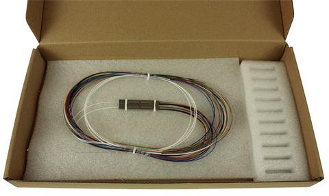 Optický rozbočovač PLC MINI 1x 8 0.9mm, bez konekt