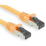 OXnet patch kábel CAT5E, FTP, PVC, AWG24, 100MHz, 0.25m, žltý