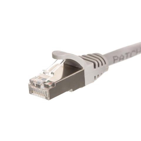 OXnet patch kábel CAT5E, FTP, PVC, AWG24, 100MHz, 15m, šedý