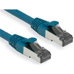 OXnet patch kábel CAT6A, S/FTP, LSOH, AWG26, 500MHz, 3m, modrý