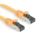 OXnet patch kábel CAT6A, S/FTP, LSOH, AWG26, 500MHz, 5m, žltý