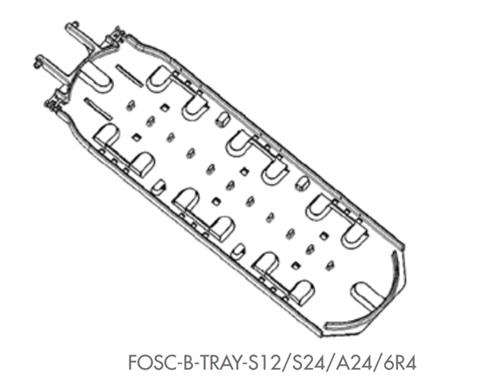 Ry FOSC-B-TRAY-S24-1 kazeta pre FOSC-400B pre 24 teplom zmrštiteľných zvarov na kazete