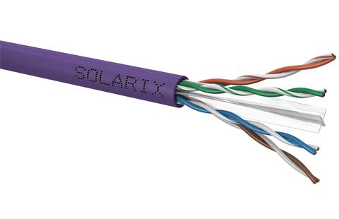 SOLARIX (100m) kábel CAT6, UTP, LSOH 250MHz, Dca